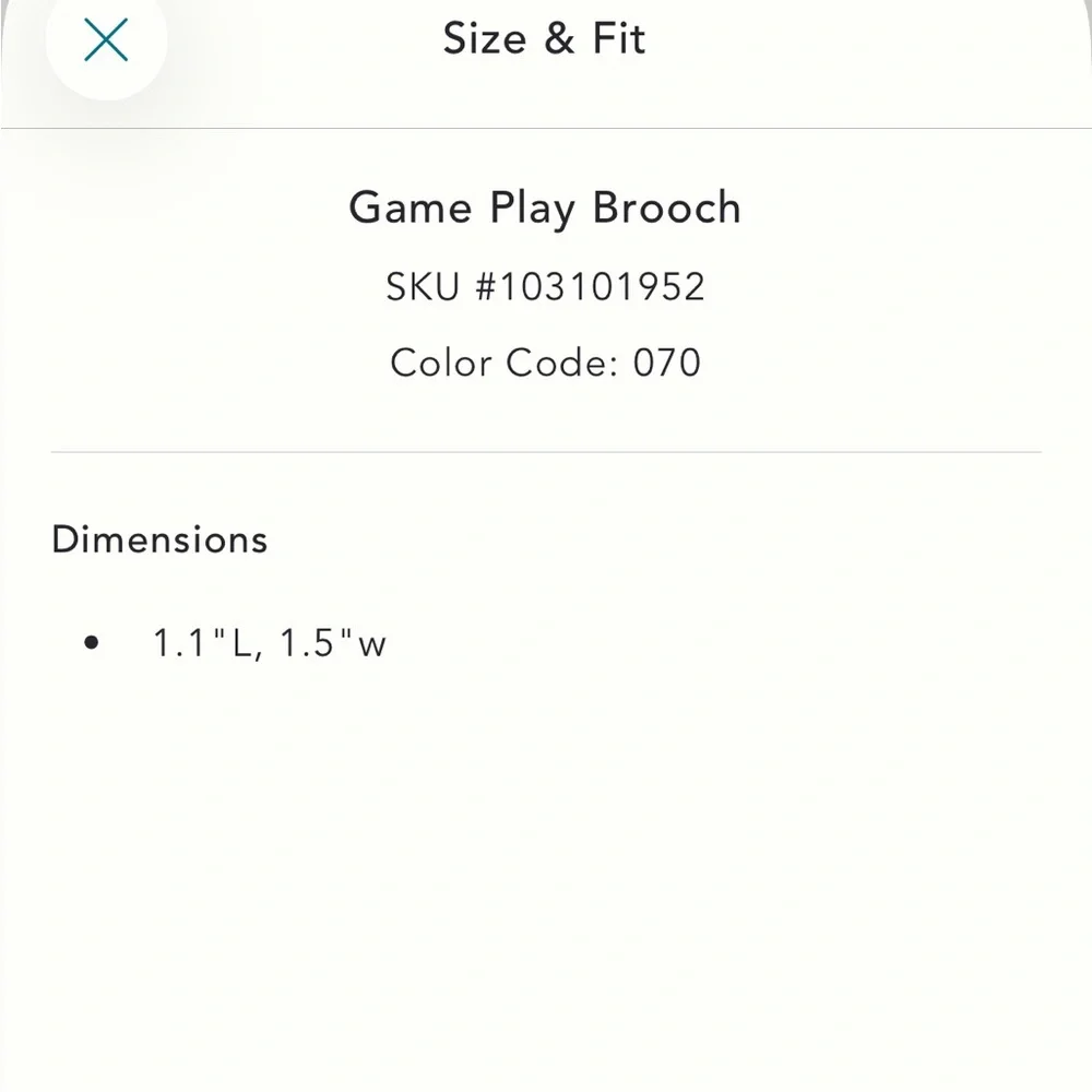 Price Firm - ANTHRO 14K Game Play Brooch Brooch